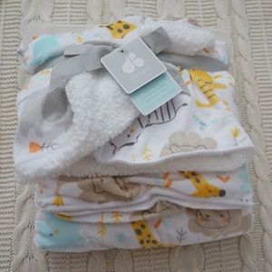 Never opened safari baby blanket